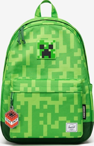 Sac à dos 'Minecraft Classic' Herschel en vert : devant