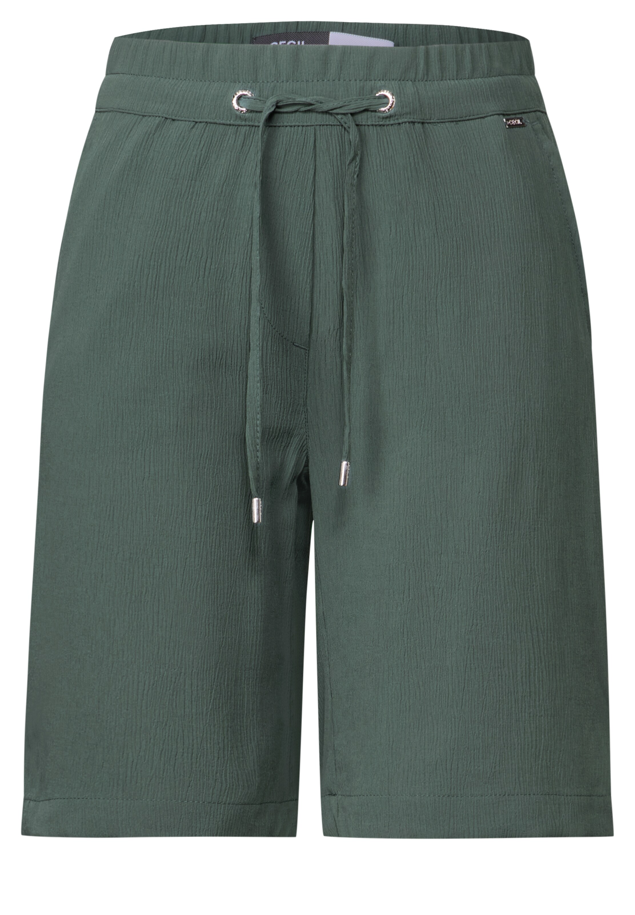 CECIL Shorts in dunkelgrün, Produktansicht