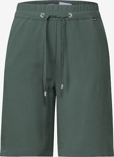 CECIL Shorts in dunkelgrün, Produktansicht