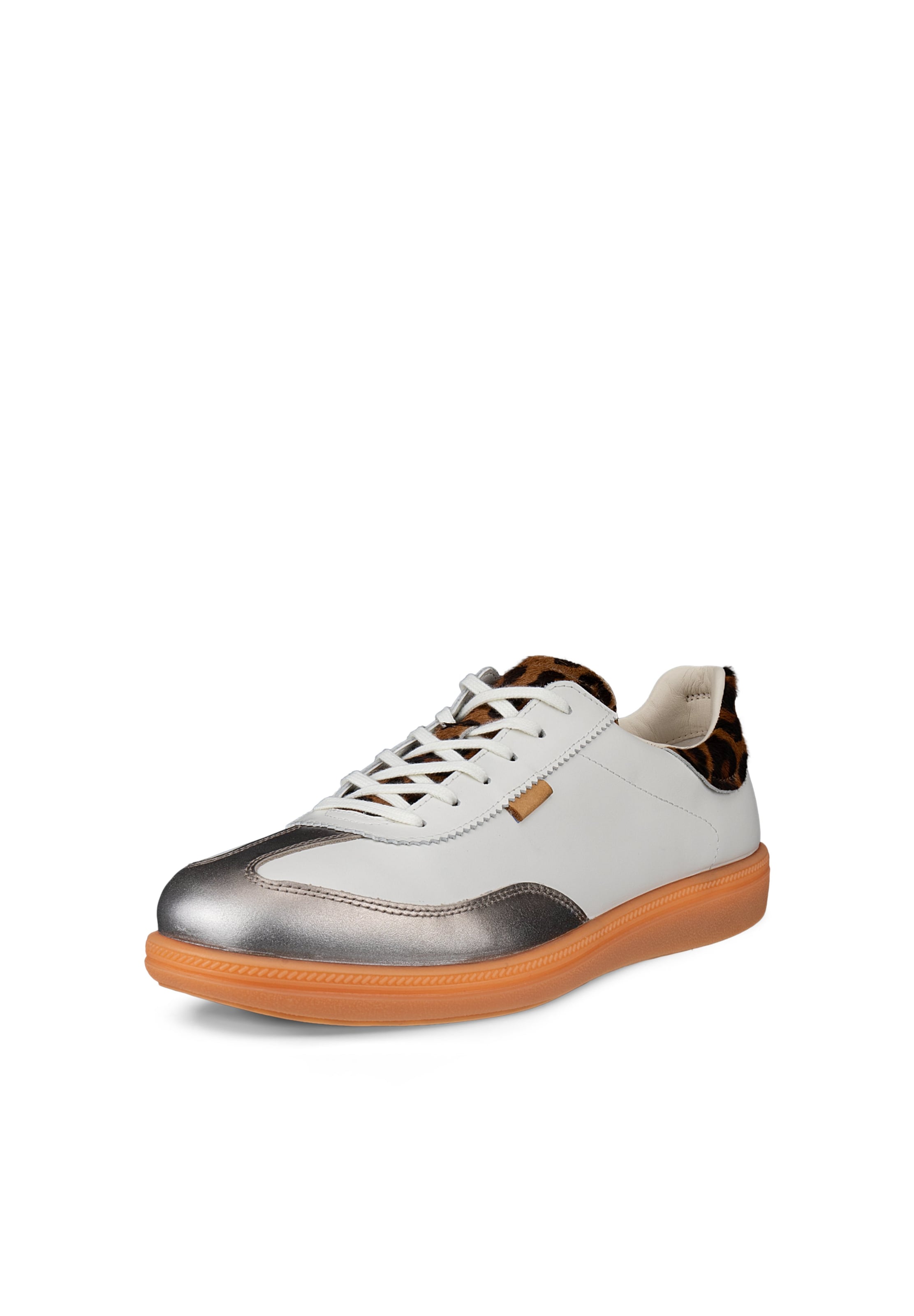 Baskets basses 'SOFT 11' ECCO en blanc : devant