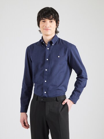 Jack & Jones Premium - Ajuste regular Camisa 'JPRBLUSUMMER' en azul: frente