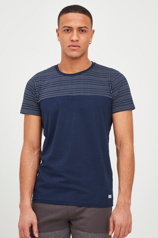 INDICODE JEANS Shirt 'Rosto' in Blauw: voorkant