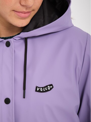 Volcom Performance Jacket 'RAINSITY' in Purple