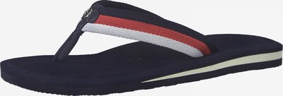 TAMARIS Žabky - námořnická modř / červená / bílá, Produkt