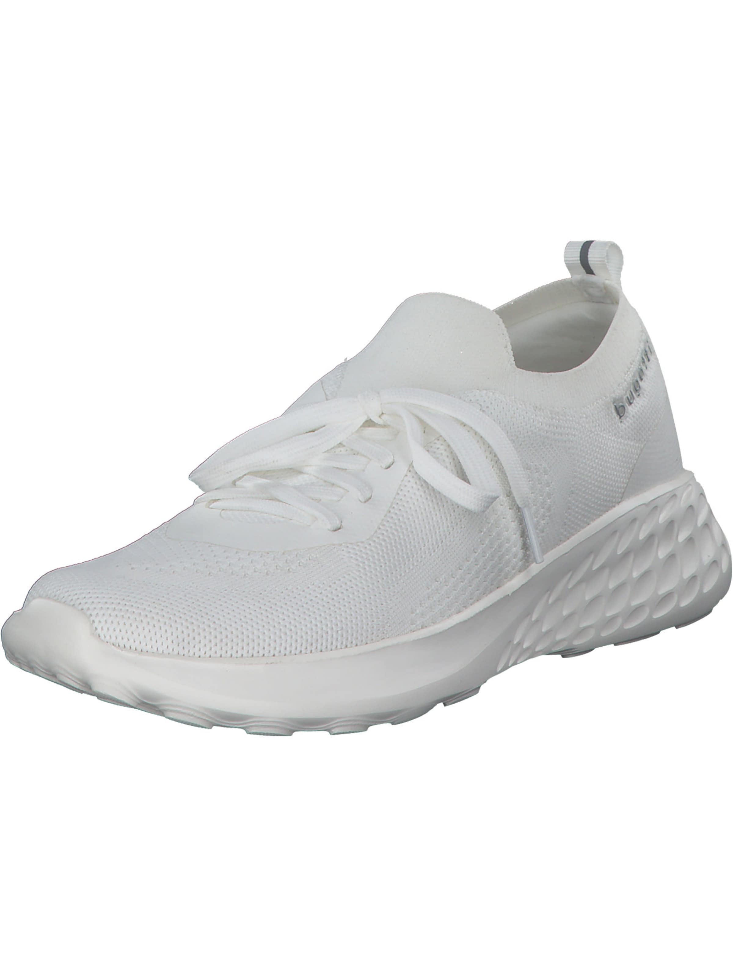 Baskets basses 'Hero' bugatti en blanc : devant