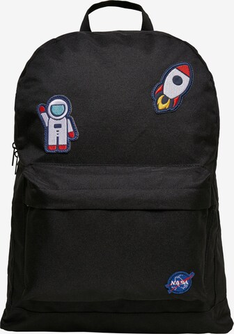 Mister Tee Backpack 'Nasa' in Black: front