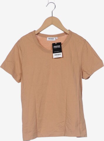 WEEKDAY T-Shirt M in Beige: predná strana