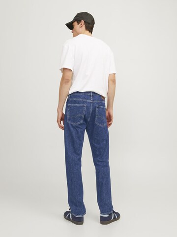 JACK & JONES Normalny krój Jeansy 'JJIChris JJOriginal' w kolorze niebieski
