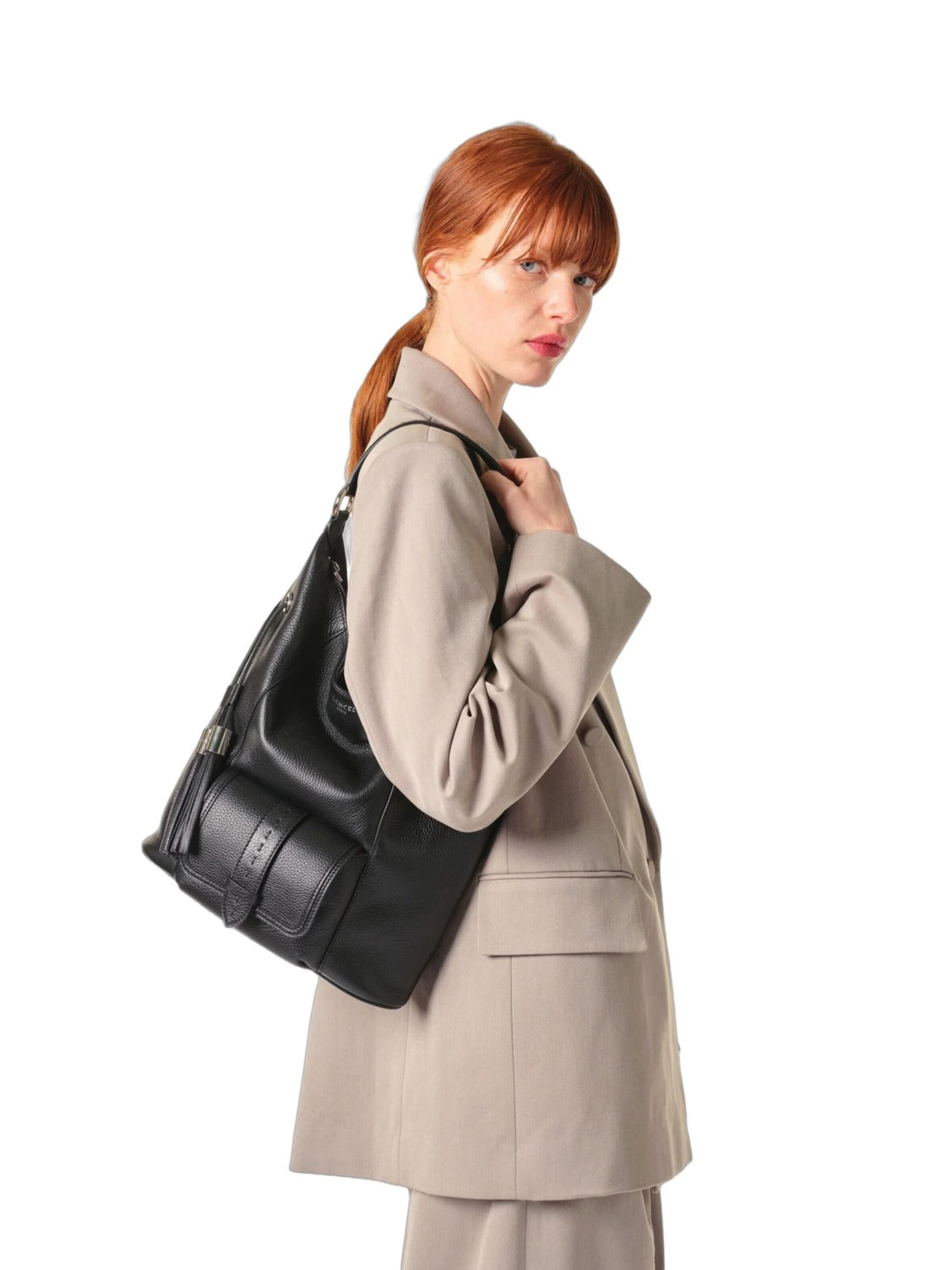 Lancel Shoulder Bag 'Flirt' in Black