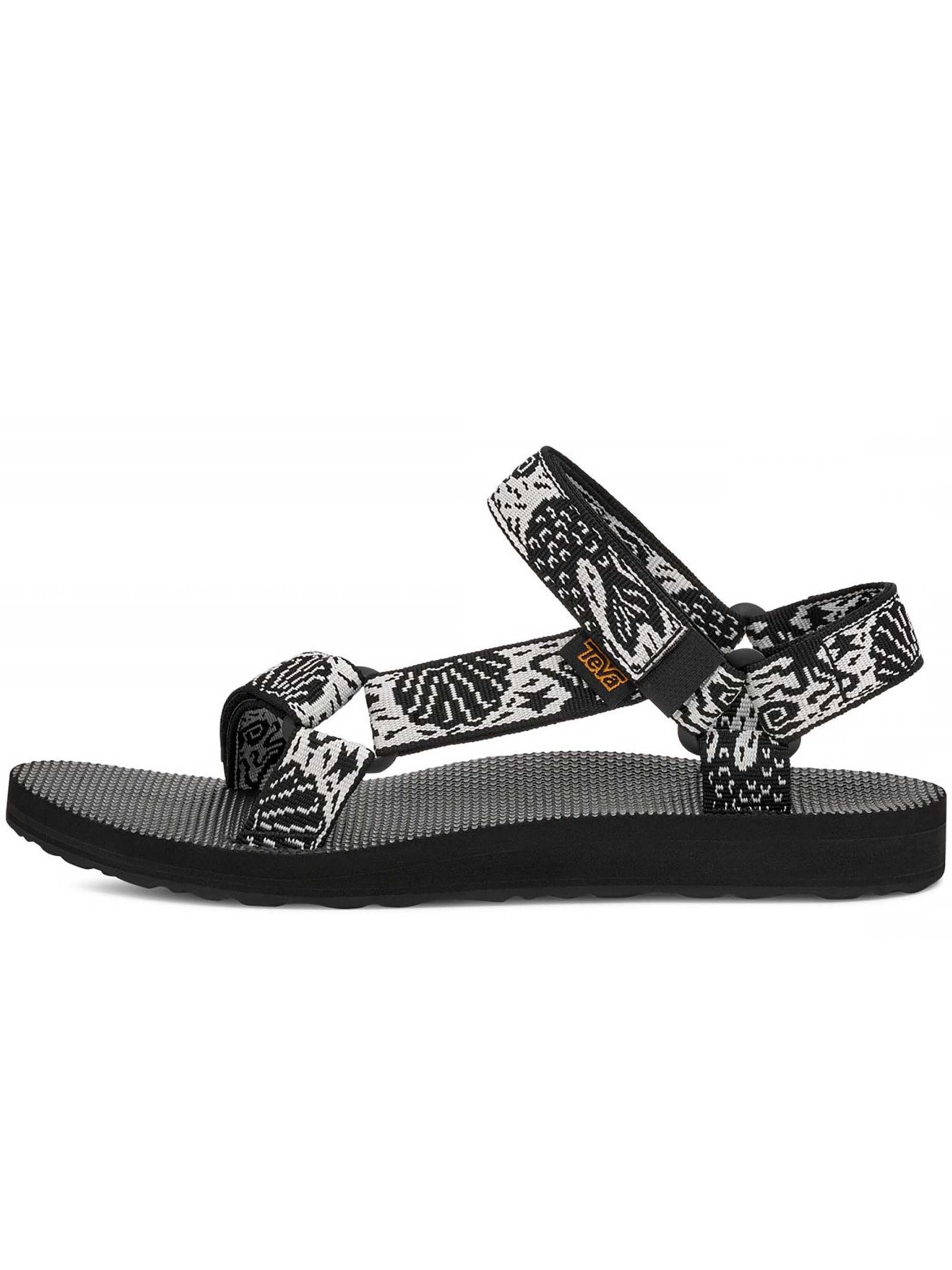 TEVA Hiking Sandals in Black: front