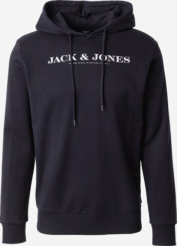 JACK & JONES Sweatshirt 'CARTER' i svart: framsida