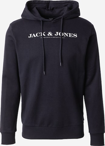 JACK & JONES Sweatshirt 'CARTER' i svart: framsida