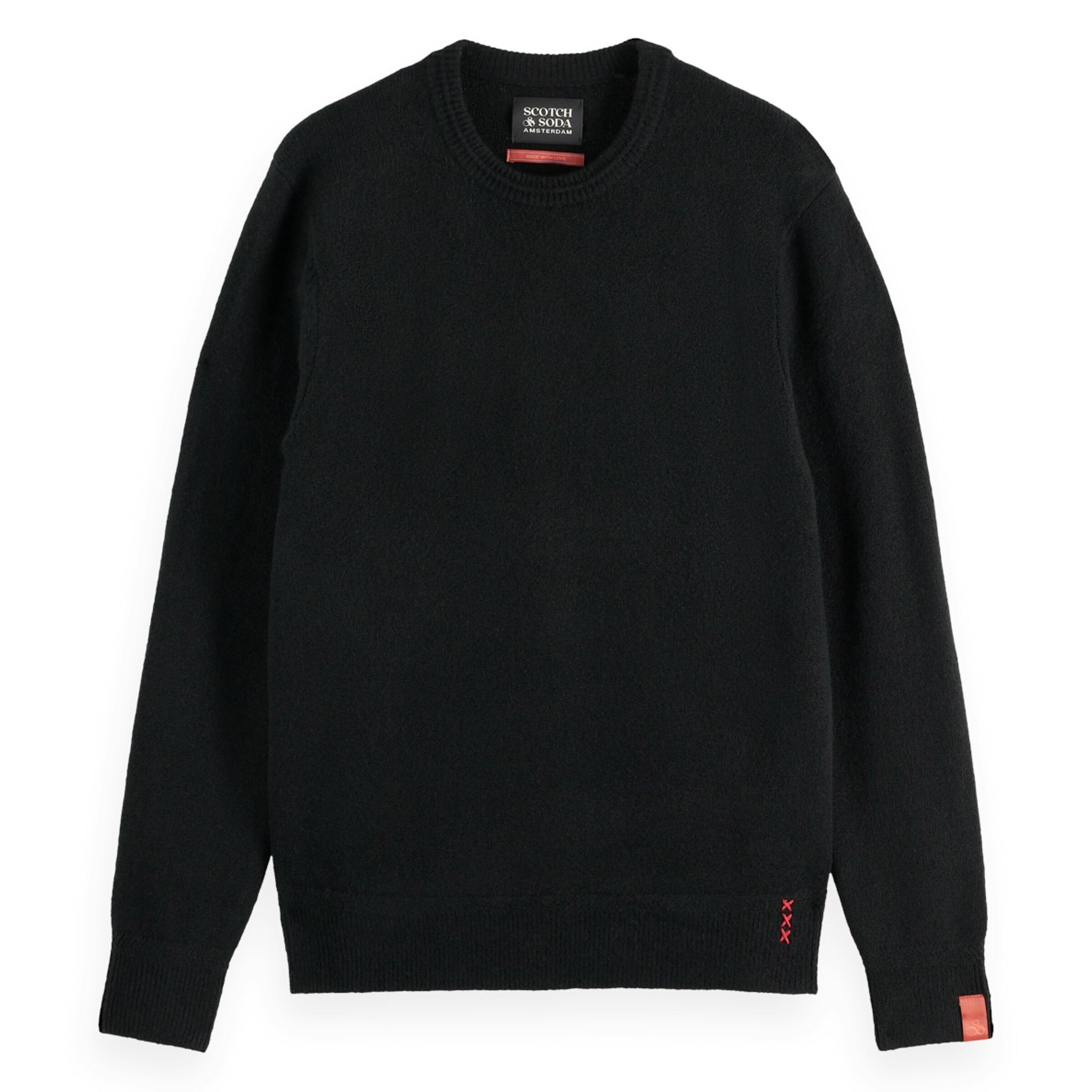 Pullover di SCOTCH & SODA in nero: frontale