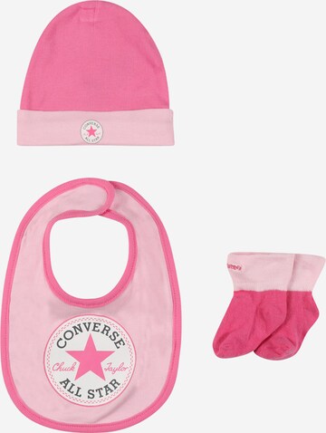 CONVERSE Beanie in Pink: front