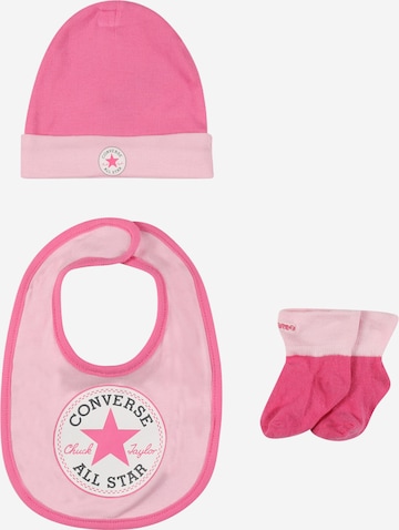 Bonnet CONVERSE en rose : devant