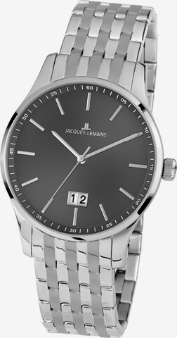 Jacques Lemans Uhr in Silber: front