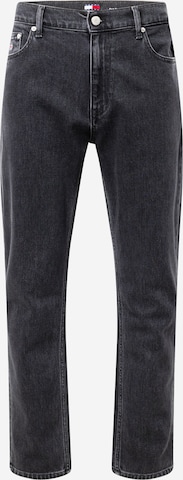 melns Tommy Jeans Standarta Džinsi: no priekšpuses