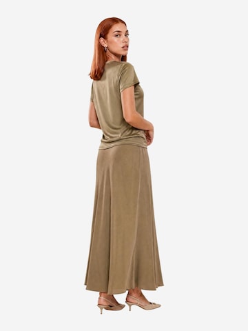 I AM Shirt 'Top Viscosa Satinato 1951V39' in Goud