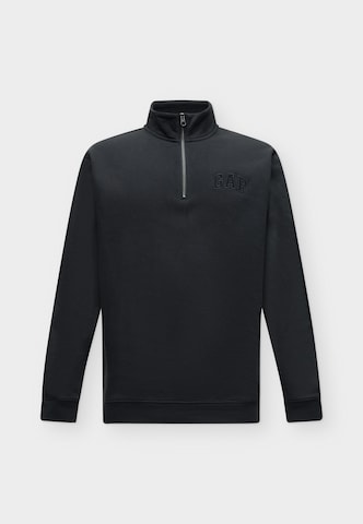 GAP Sweatshirt 'HERITAGE' in Black: front