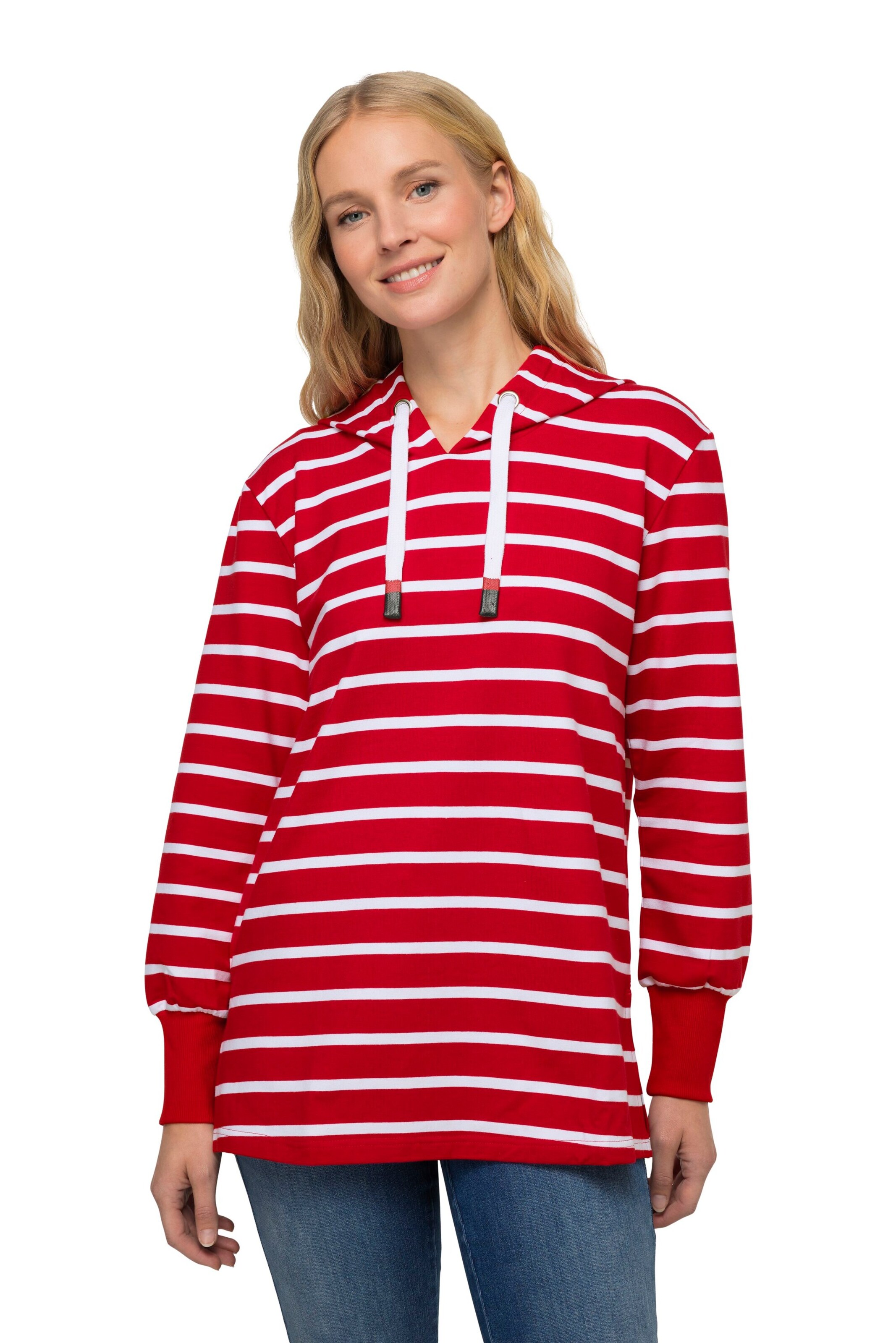 LAURASØN Sweatshirt in Rot: Vorderseite