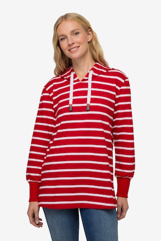 LAURASØN Sweatshirt in Rood: voorkant
