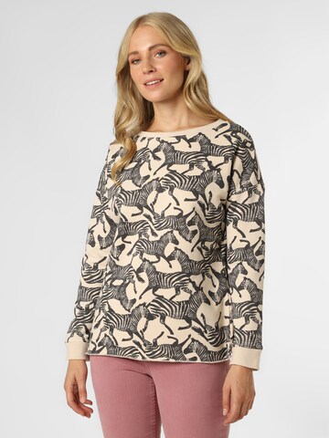 Marie Lund Sweatshirt in Beige: front