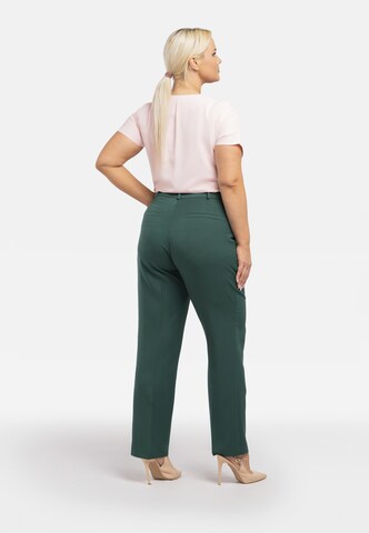Regular Pantalon ' HUGO ' Karko en vert