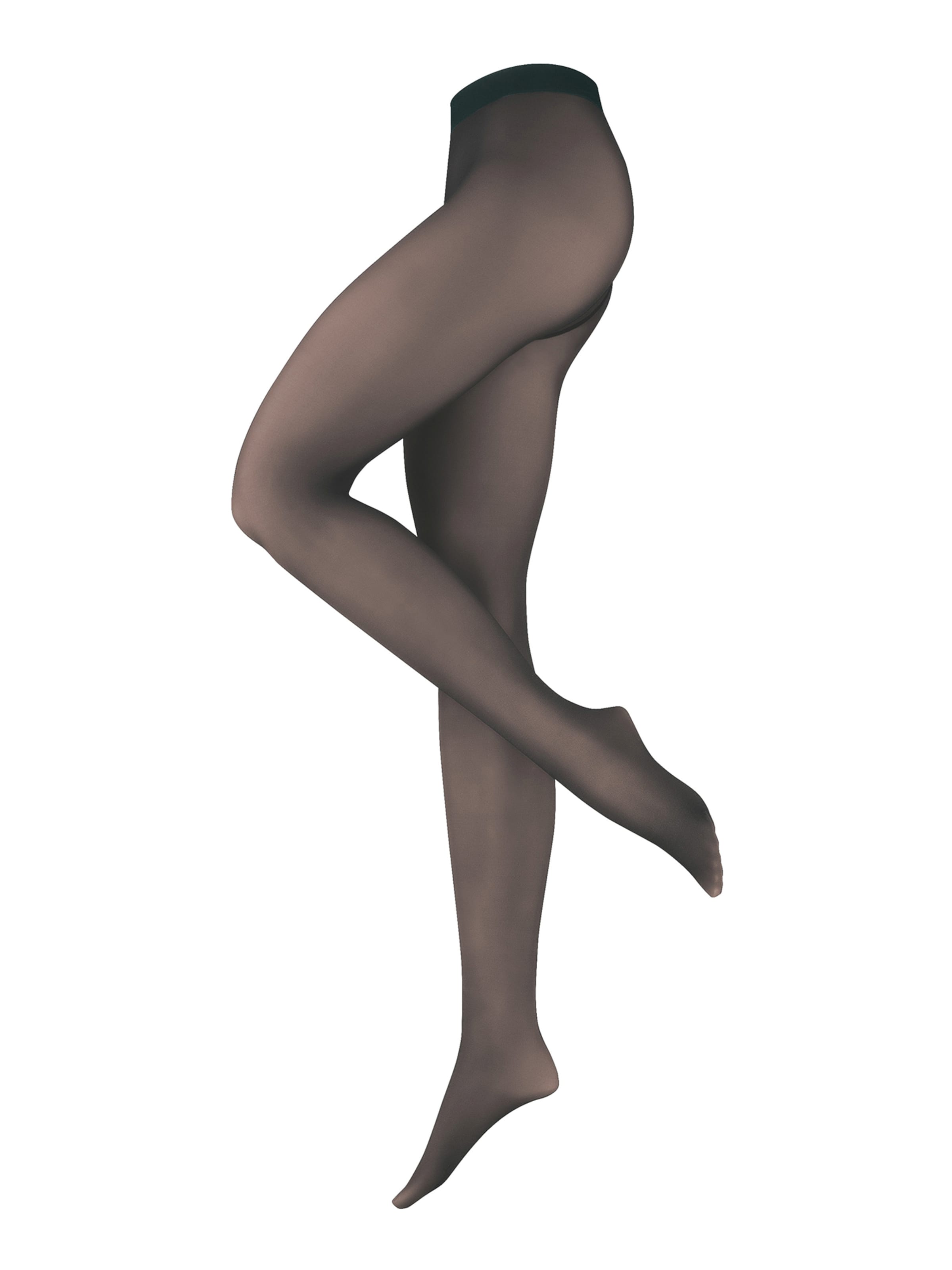 Nur Die Tights ' Warm & Transparent Haltbar ' in Grey: front