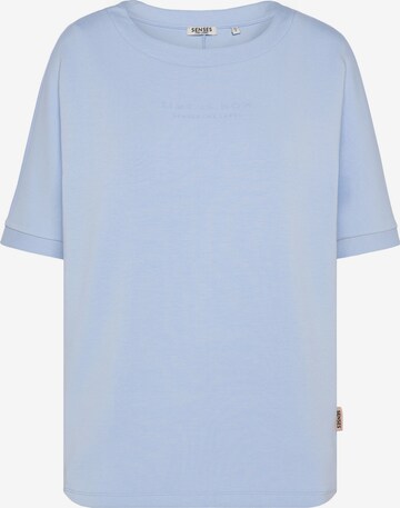 SENSES.THE LABEL Shirt in Blue: front