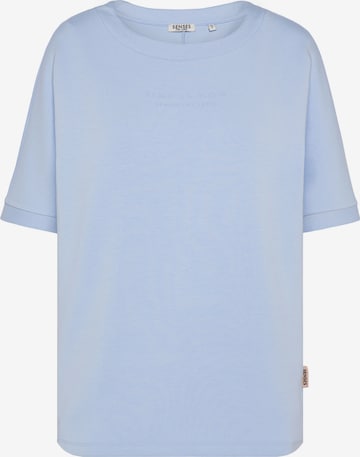 SENSES.THE LABEL Shirt in Blue: front