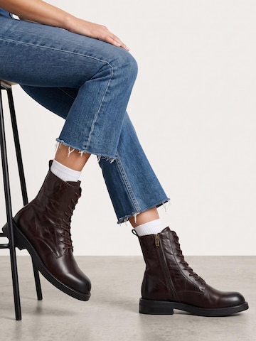 VENEZIA Schnürstiefelette‌ in Braun