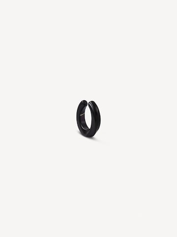 YParis - Pendientes 'Ear cuff Honor S BL' en negro