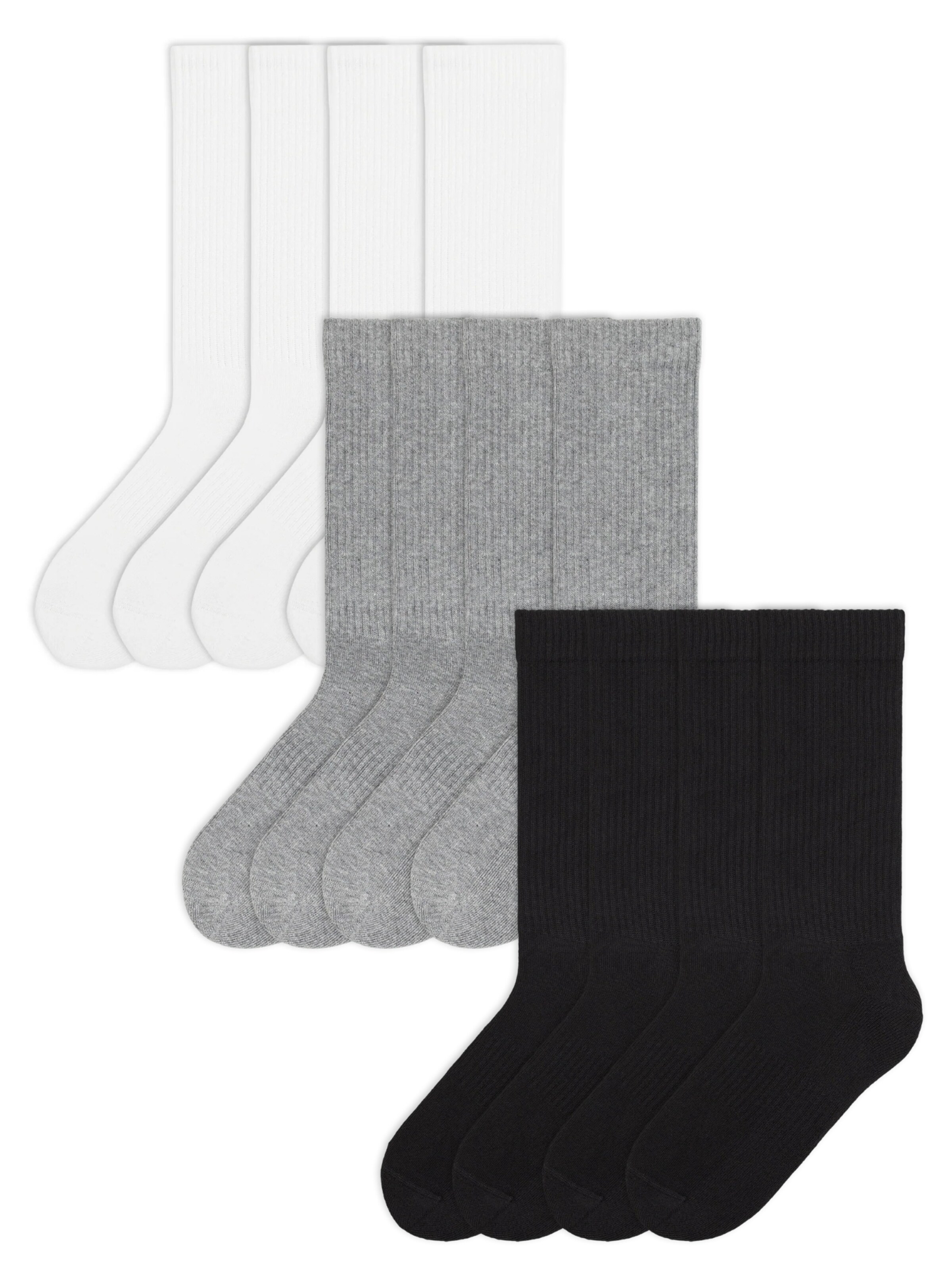 Von Jungfeld Socken 'einfarbiges Bundle'‌‌‌‌‌‌‌‌‌ in Schwarz: Vorderseite