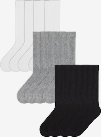 Von Jungfeld Socks 'einfarbiges Bundle' in Black: front