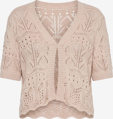 Angel of Style Strickjacke in Beige: Vorderseite