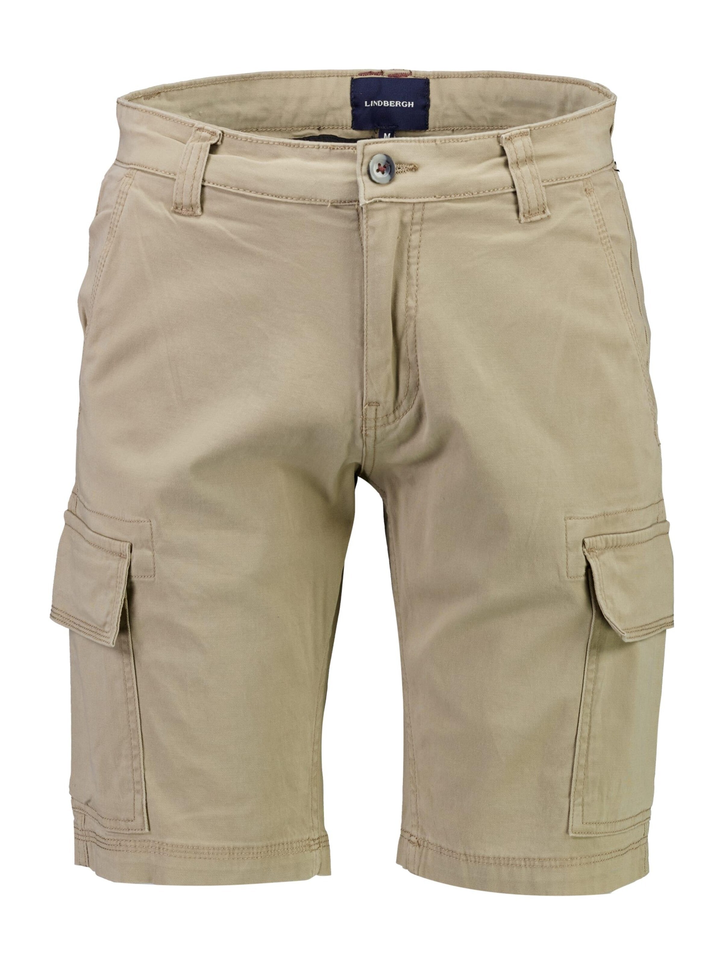 Lindbergh Regular Cargohose‌‌‌ in Beige: Vorderseite