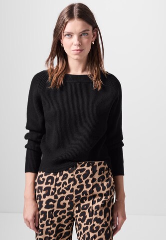 Street One Studio Pullover in Schwarz: Vorderseite