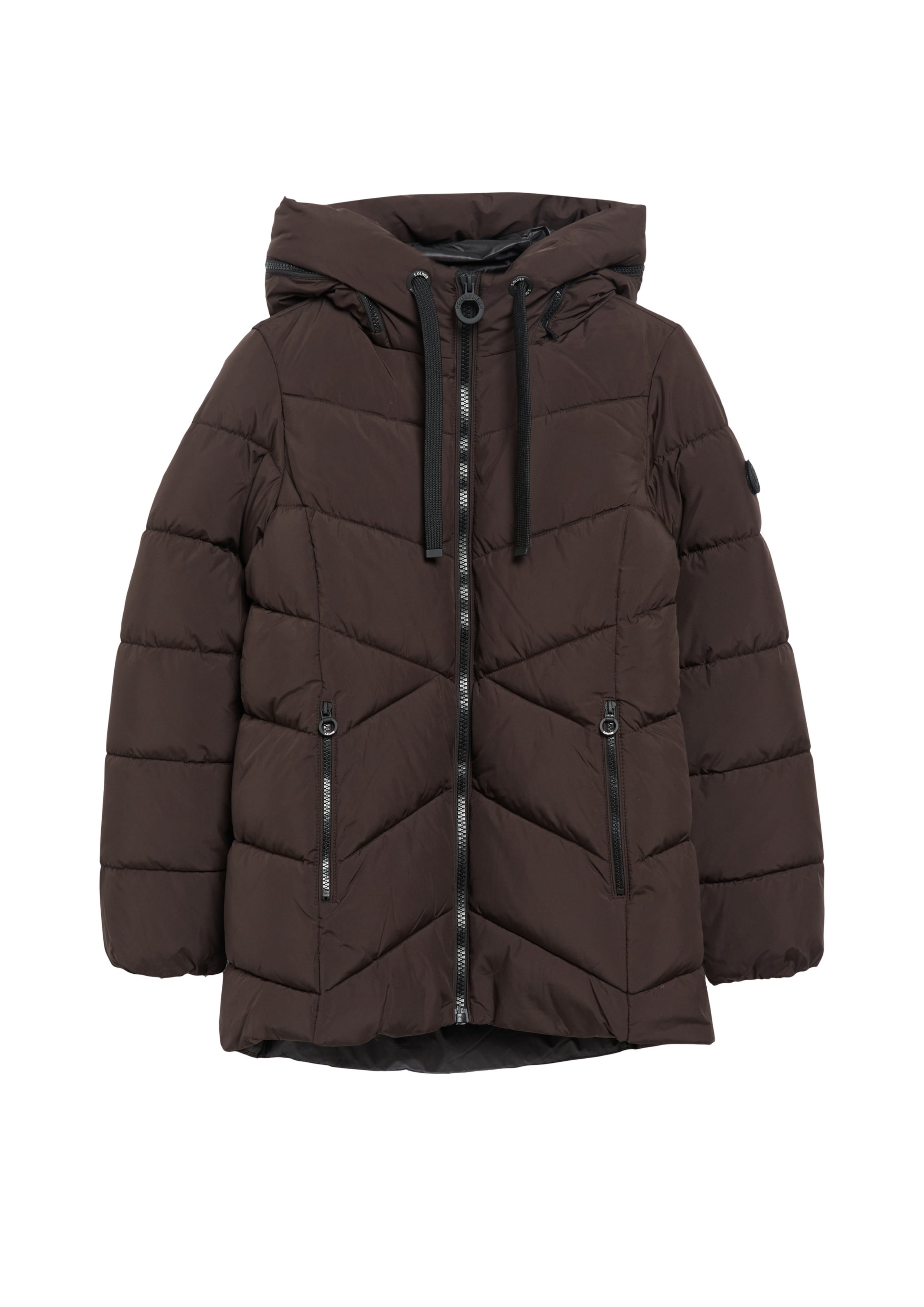 s.Oliver Jacke in Braun: Vorderseite