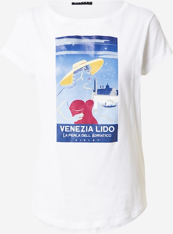 Sisley T-Shirt in Mischfarben: predná strana