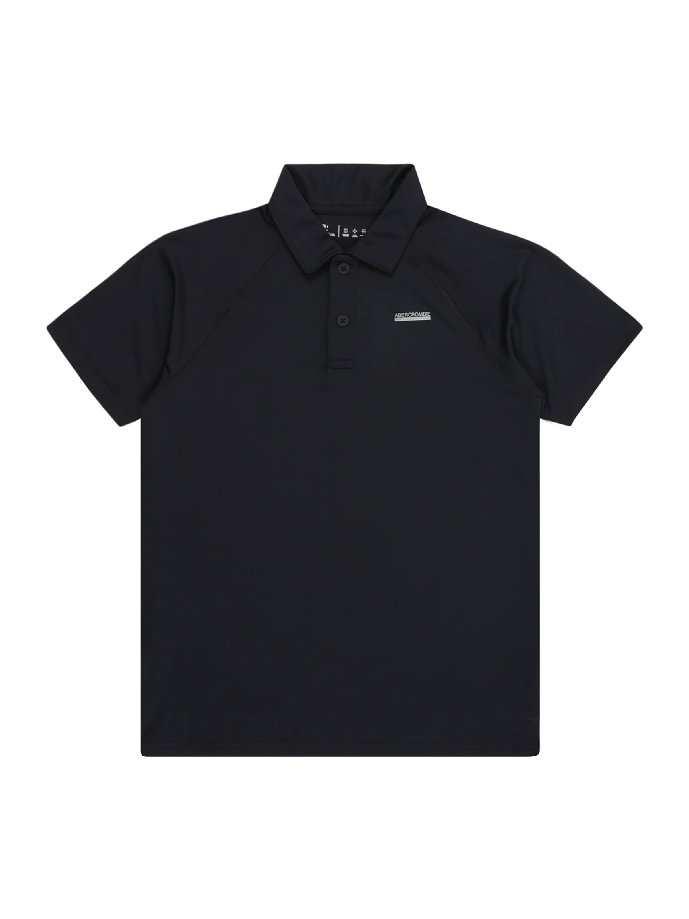 Abercrombie & Fitch Μπλουζάκι σε μαύρο: μπροστά