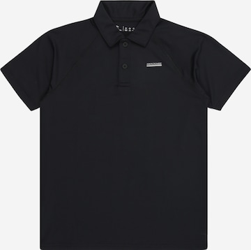 Abercrombie & Fitch Poloshirt in Schwarz: Vorderseite