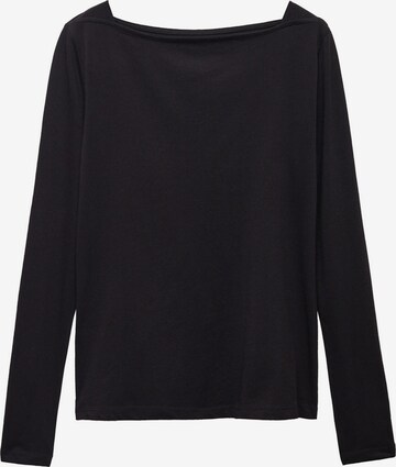 T-shirt 'SACO' MANGO en noir : devant