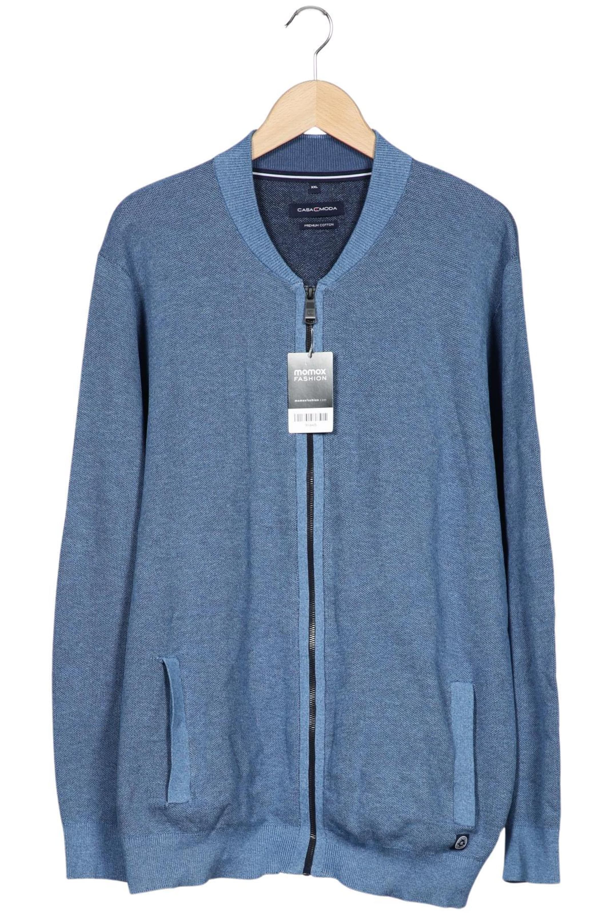 CASAMODA Sweater & Cardigan in XXL in Blue: front