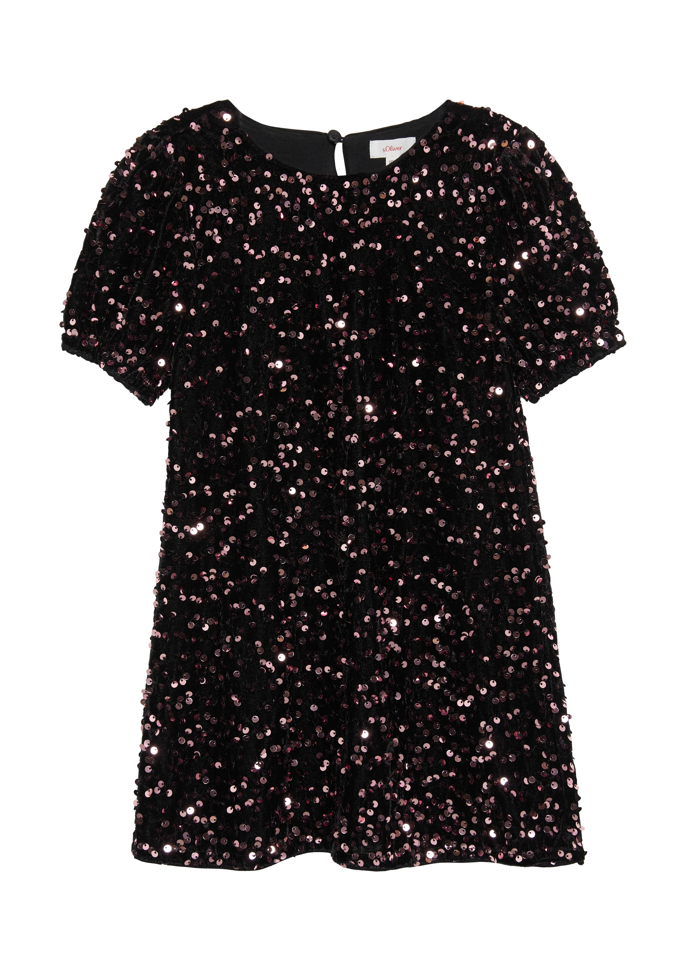 s.Oliver Kleid in Schwarz: Vorderseite