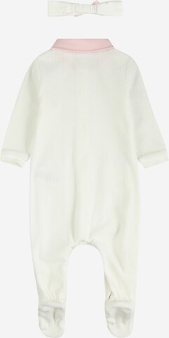 BOSS Kidswear Yöpuku värissä valkoinen