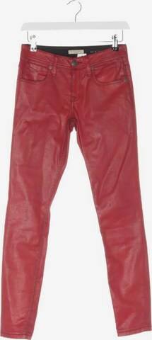 BURBERRY Jeans in 24 in Red: front