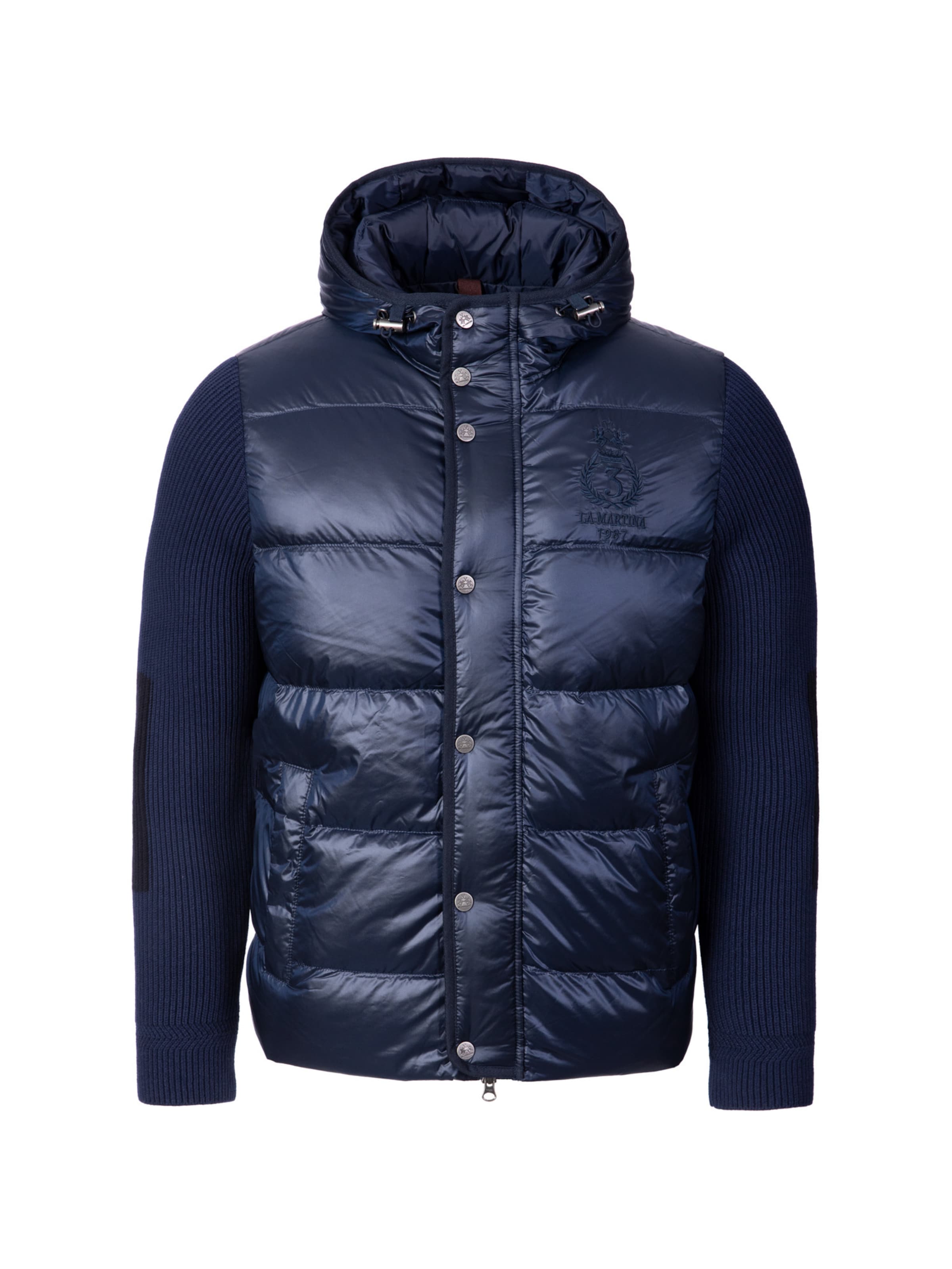 Giacca invernale 'MBO012' di La Martina in blu: frontale