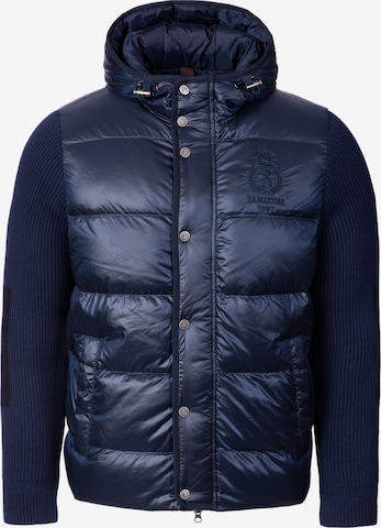 La Martina - Casaco de inverno 'MBO012' em azul: frente
