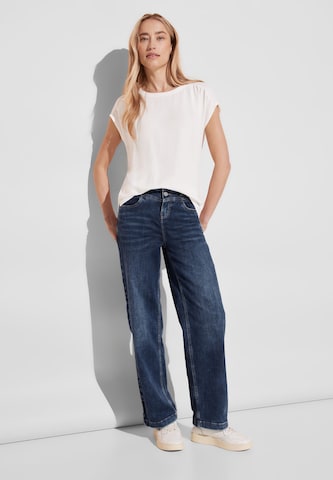 STREET ONE Wide leg Jeans in Blue