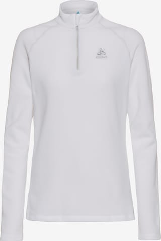 ODLO Athletic Sweater 'Rigi' in White: front